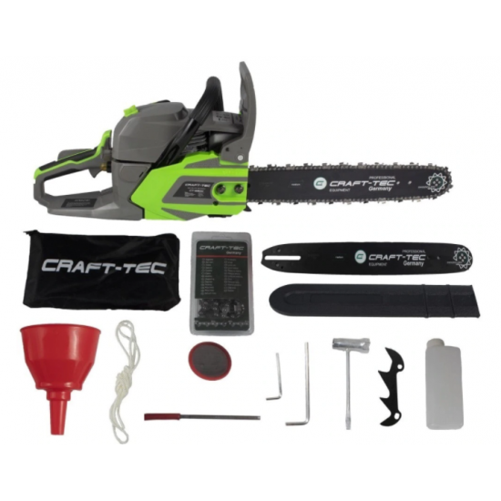 Drujba CRAFT-TECH CT6900, 3200W, 2 lame, 2 lanturi -